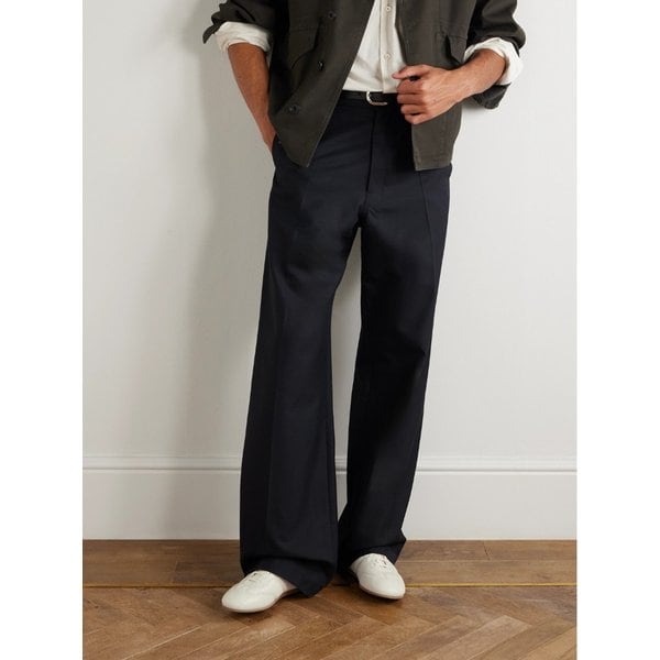 스웨이드 트림 가죽 스니커즈 46376663162913128