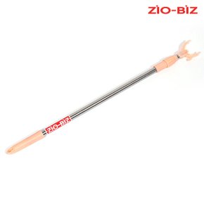 길이조절 옷걸이 집게봉 72-114cm 핑크/옷장 옷가게 가제트손 옷걸이스틱 옷걸이 집게 후크 옷걸이장대