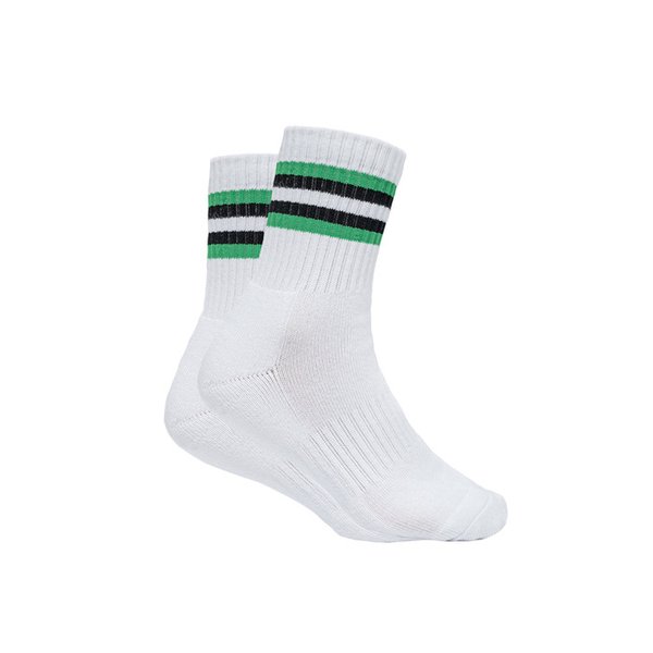 TRIMERE LINE SOCKS WOMAN WHITE
