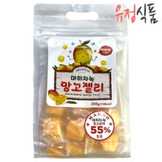 [유정식품] 무료배송 마하차녹 망고젤리 200g