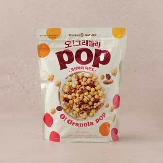 오리온 오그래놀라팝 크랜베리 아몬드 520g