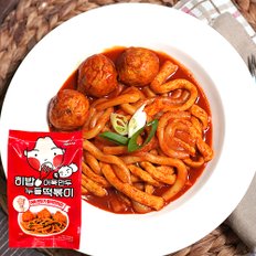 (단품)히밥 어묵쏙만두 누들떡볶이 490g 1개