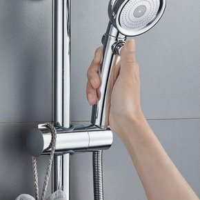 각도 조절 가능한 욕실 벽걸이 샤워기 거치대
