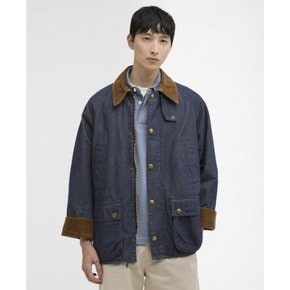 26SS 남여공용 다크블루 OS Bedale Denim 캐주얼 자켓 URJU6E012B3