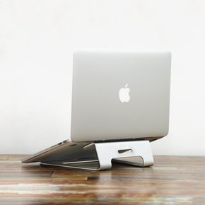 알루미늄 노트북거치대 맥북받침대 아이패드 태블릿 받침대 일체형 AP-1