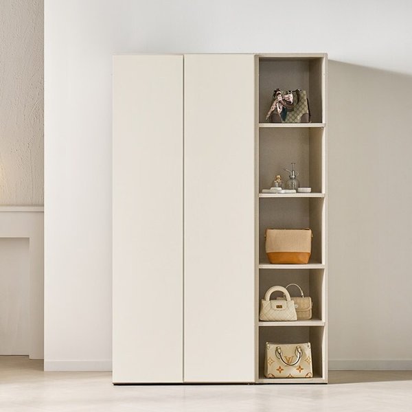 [보루네오] 아르메 세인트 LPM 키큰장 터치 1200 옷장세트 (수도권무배)