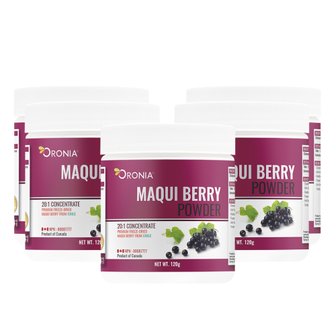  캐나다 오로니아 마키 베리 파우더 Maqui Berry Powder 120g 5개