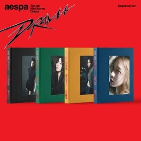 [CD][랜덤]에스파 (Aespa) - 미니 4집 [Drama] (Sequence Ver.) / Aespa - 4Th Mini Album [Drama] (Sequence Ver.)