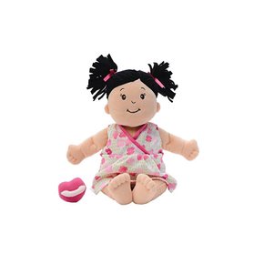 Manhattan Toy Baby Stella 브루넷 소프트 퍼스트 베이비들 15인치