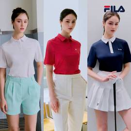  FILA(휠라) 여성 24SS 반팔 카라티 3종