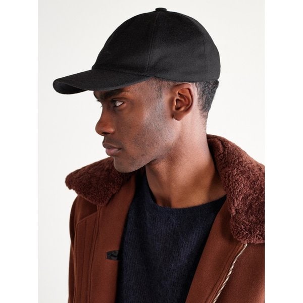 로고 자수 스톰 시스템 캐시미어 베이스볼 캡 1147310