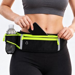 초경량 러닝벨트 러닝 가방 마라톤 플립벨트 허리가방 물병수납 휴대폰보관 런닝가방 허리밴드 등산