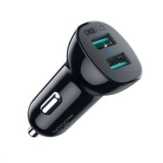 초텍 QC 3.0 36W 듀얼 USB A타입 고속 차량충전기 C0051