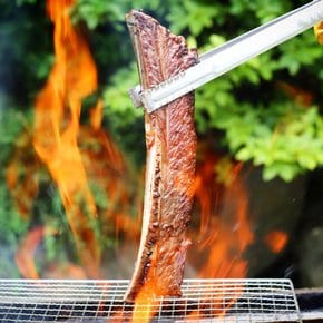 미국산 꽃 우대갈비 캠핑 고기 음식 1kg 육즙 터지는 678 갈빗대