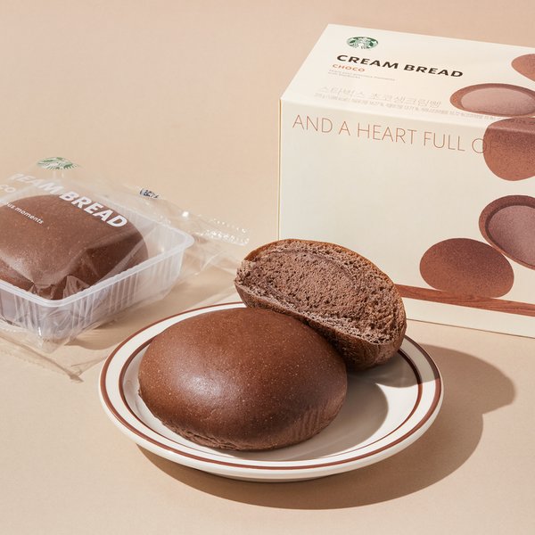 초코 생크림 빵 세트 315g(3입)