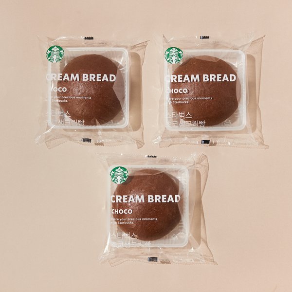 초코 생크림 빵 세트 315g(3입)