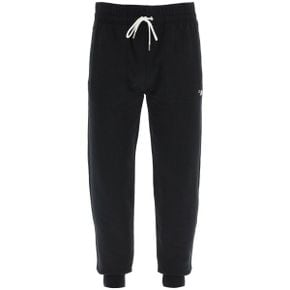 Jogger Pants Tricolor Fox Patch AM01300KM0001-BK 폭스패치 조거 팬츠