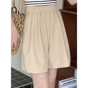 밴딩 핀턱 숏 팬츠 G6MPT010P _P426525400
