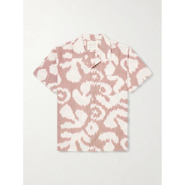 친탄 자수 코튼 셔츠 46376663163099423