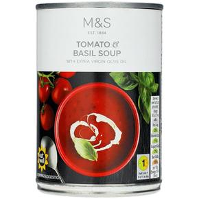 [해외직구] M&S 앰엔에스 토마토 앤 바질 스프 올리브오일 함유 400g 2팩