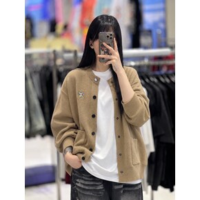 [남녀공용]스냅단추 베어 가디건 JHZZ529033