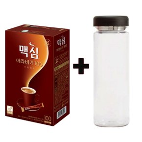 맥심 아라비카100 커피믹스 100Tx1개+워터보틀 N