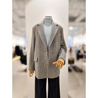 아이잗컬렉션 [파주점] [더아이잗컬렉션]울 헤링본 메탈사 테일러드 자켓 CRBA0CTK11