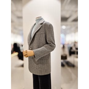 [파주점] [더아이잗컬렉션]울 헤링본 메탈사 테일러드 자켓 CRBA0CTK11