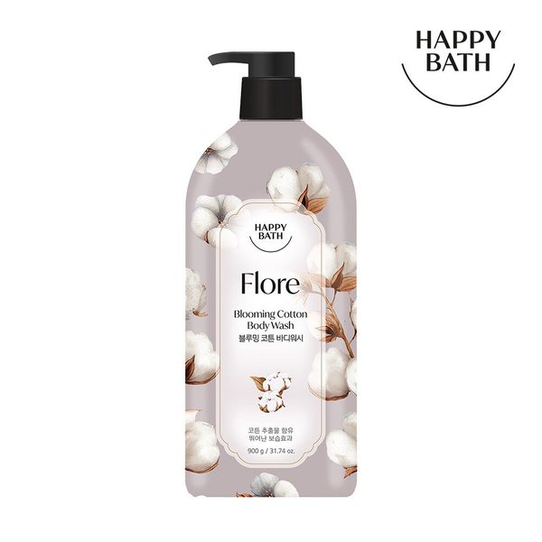  플로레 블루밍코튼 바디워시 900ml