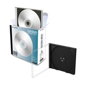 /오피스큐 COMWOOD CD 경질 10P 투명 슬림 케이스