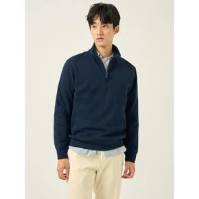 클래식 니크라이트 하프집업 티셔츠  네이비 (BC5941C21R)