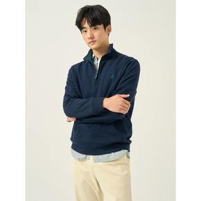 클래식 니크라이트 하프집업 티셔츠  네이비 (BC5941C21R)
