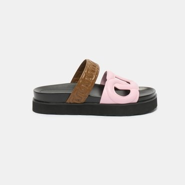 슈콤마보니 Polygon slide sandal(pink) DG2AM25037PIK