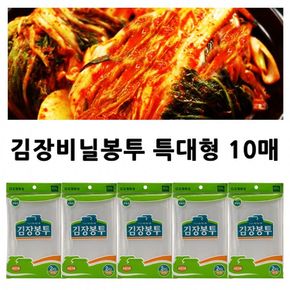 디오 김장비닐봉투 특대_10매 대형봉투 김장비닐