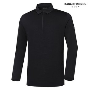 골프] 남성 입체패턴 지퍼 폴로티셔츠 (택가격228000원)