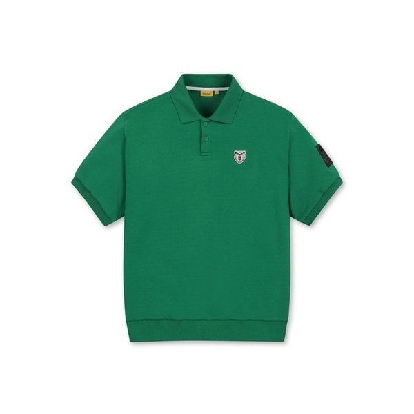 (UNI) Double-face fabric Knit Collar Sweatshirt(Green)_G4TAW24625GRX