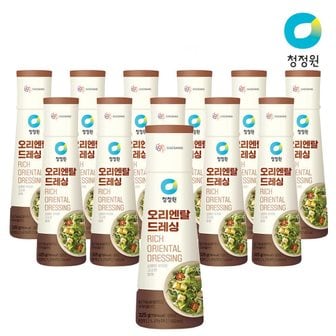 기타 청정원 오리엔탈드레싱 325g 12개