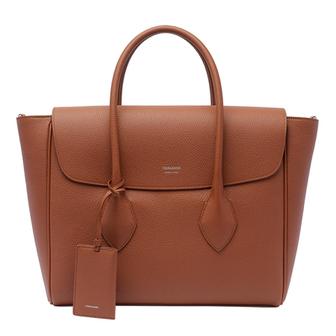 페라가모 [해외배송] 24 F/W 775165/241607NEW COGNAC 페라가모 이스트웨스트 비즈니스 백 B0011249954