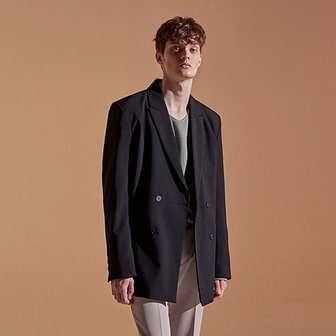 딘스 TAILOR DOUBLE BLAZER_BLACK