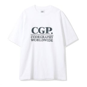 CGP 스퀘어 로고 반소매 티셔츠