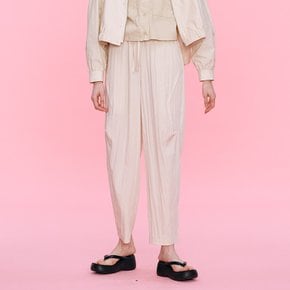 Banded String Pants_L/BEIGE