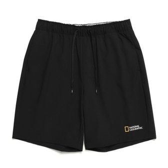 내셔널지오그래픽 [여주점] N242WHP210 여성 키프로스 워블러 스트링 5부 숏팬츠 카본블랙
