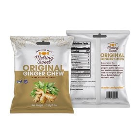 진저츄 오리지널 생강맛 진저 캔디 52g, 1개