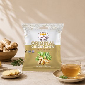 진저츄 오리지널 생강맛 진저 캔디 52g, 1개