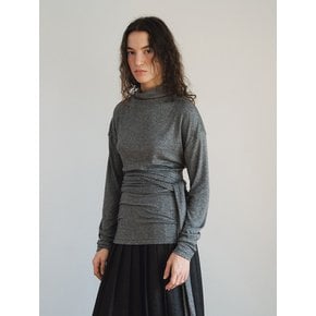 TVW MOCKNECK WOOL TIE TOP_3COLORS