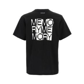 25SS 사카이 반팔 티셔츠 250971S001 White Black