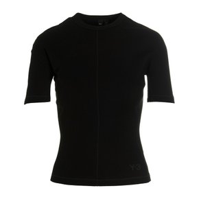 [해외배송] 와이쓰리 로고 반팔티셔츠 HY1249 BLACK