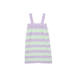 Stripe Sleeveless Dress_lavender mint