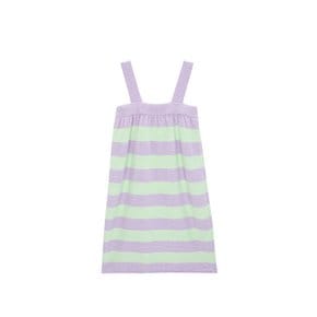 Stripe Sleeveless Dress_lavender mint