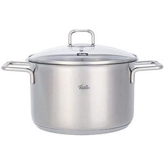  일본 휘슬러 냄비 Fissler 08111024000 Hamburg Stew Pot with Double Handed 9.4 inches 24 cm